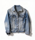 CAZADORA DENIM BRILLO - STELLA